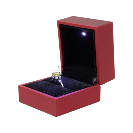 Футляр, коробочка с подсветкой под кольцо, цена указана за 6 шт